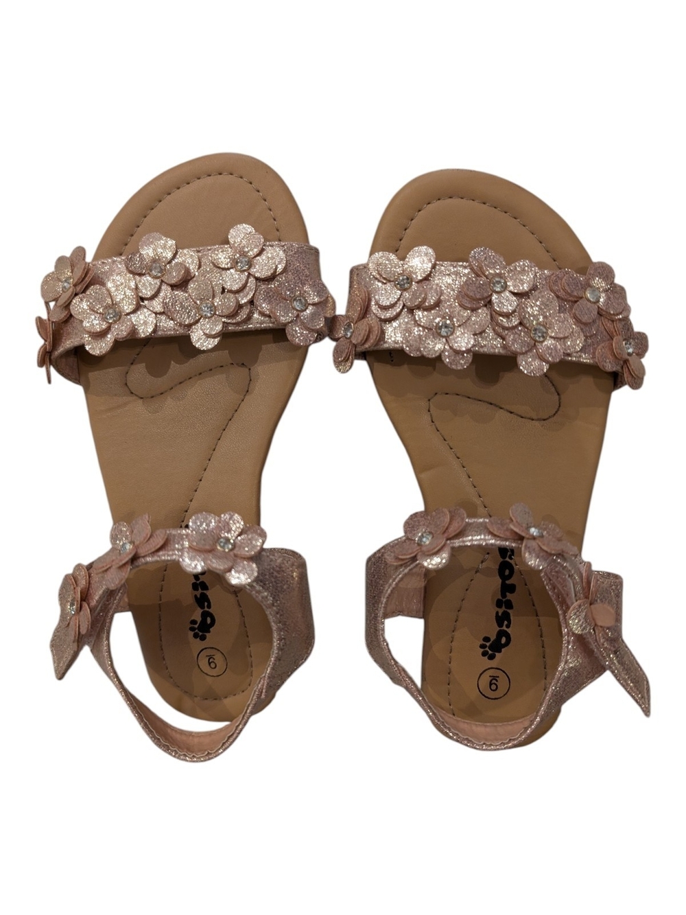 Ositos Floral Sandals – Girls Size 9